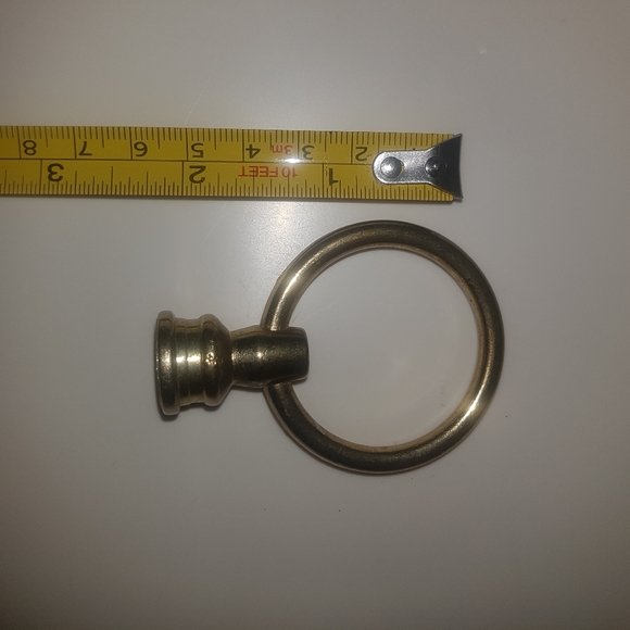 {FWP} Ring Finial Handle Hardware - Picture 5 of 5
